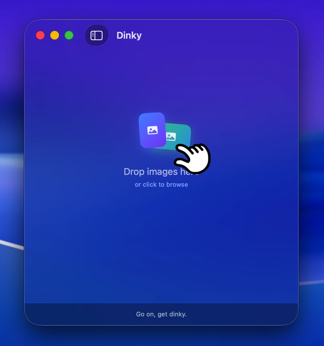 Dinky drop zone idle state
